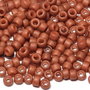 Margele TOHO, 15/0, Semi Glazed - Burnt Orange - 10 grame
