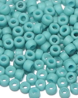 Margele TOHO, 15/0, Semi Glazed - Turquoise - 10 grame