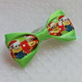 Mini papion de Craciun verde crud Minions -pentru copii
