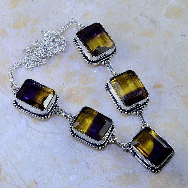 Colier ametrine