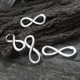 Link zamak, semn infinit 30x12mm   SALAK 334