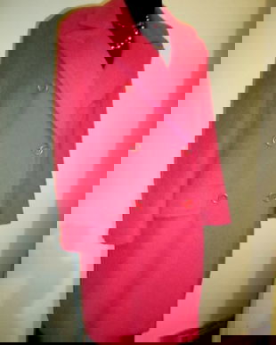 Palton lana,ciclamen