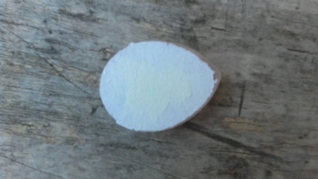 Cabochon cuart roz, 40 mm