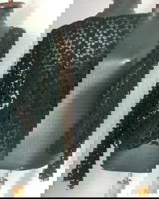 CARDIGAN DANTELA NEAGRA BUMBAC