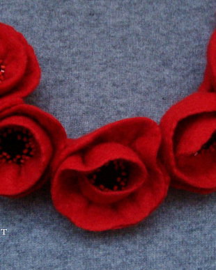 Colier Red Fantasy