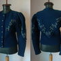 CARDIGAN TRICOTAT SI BRODAT MANUAL