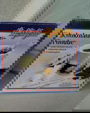 SET VINTAGE PENTRU CHOCOLAT FONDUE