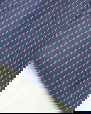 Tesatura cu dungi bumbac