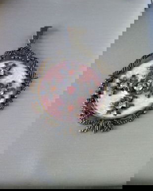 MEDALION DEOSEBIT 1960 CU SIDEF SI CRISTALE