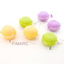 Macarons pastelate - cercei atarnatori