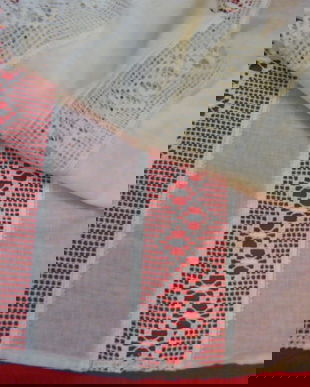 Perdeluta rusitca cu dantela