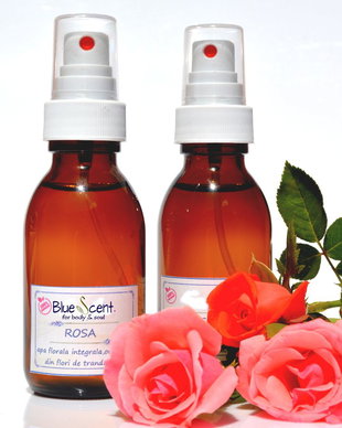 Rosa-Apa florala integrala,organica de trandafir