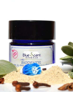 Biodentis-pasta de dinti naturala,pulbere,cu efect remineralizant,anticarie,antiplaca