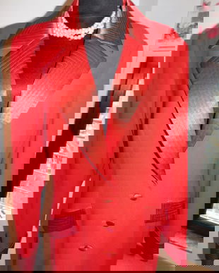 ESCADA COUTURE , MANTOU DE LUX , NOU, SPECTACULOS