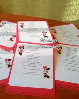 Invitatii  Minnie