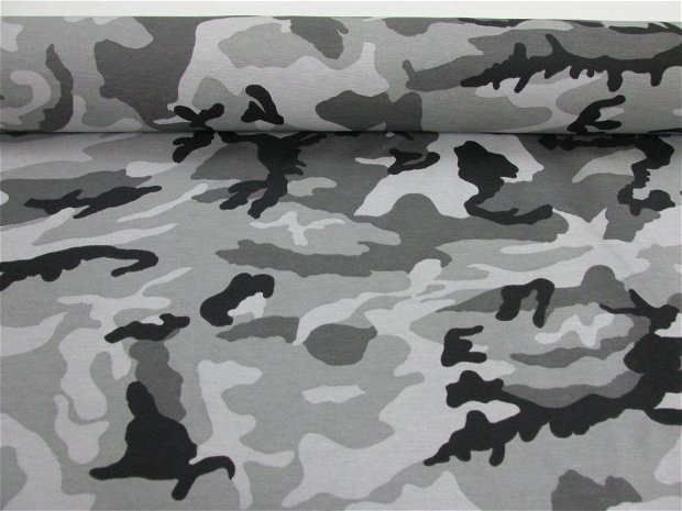Camuflage gris - 50x280cm - gr.medie - Espan