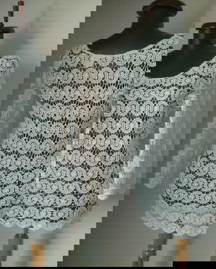 BLUZA DANTELA BUMBAC