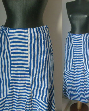 FUSTA STRIPE JERSE BUMBAC