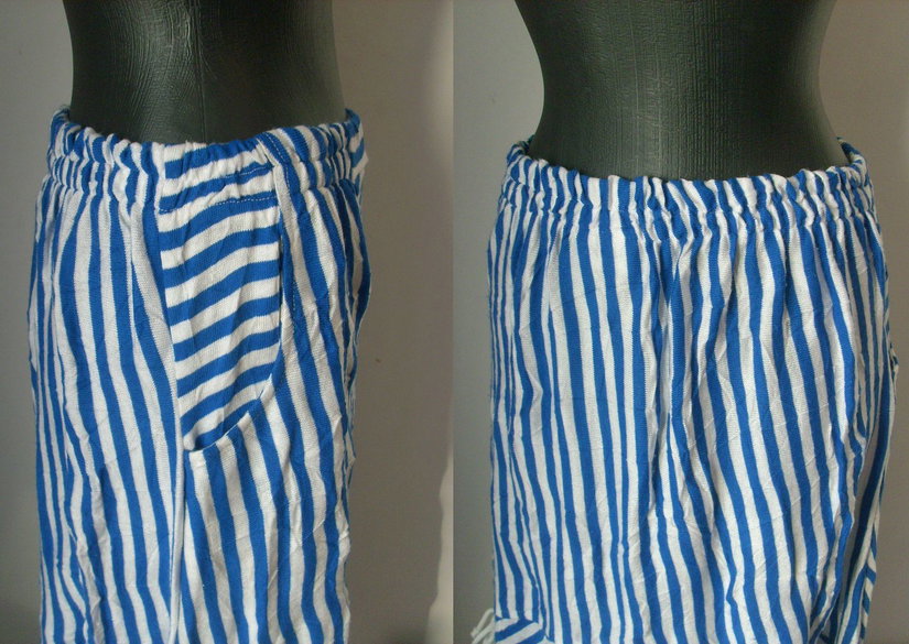 FUSTA STRIPE JERSE BUMBAC