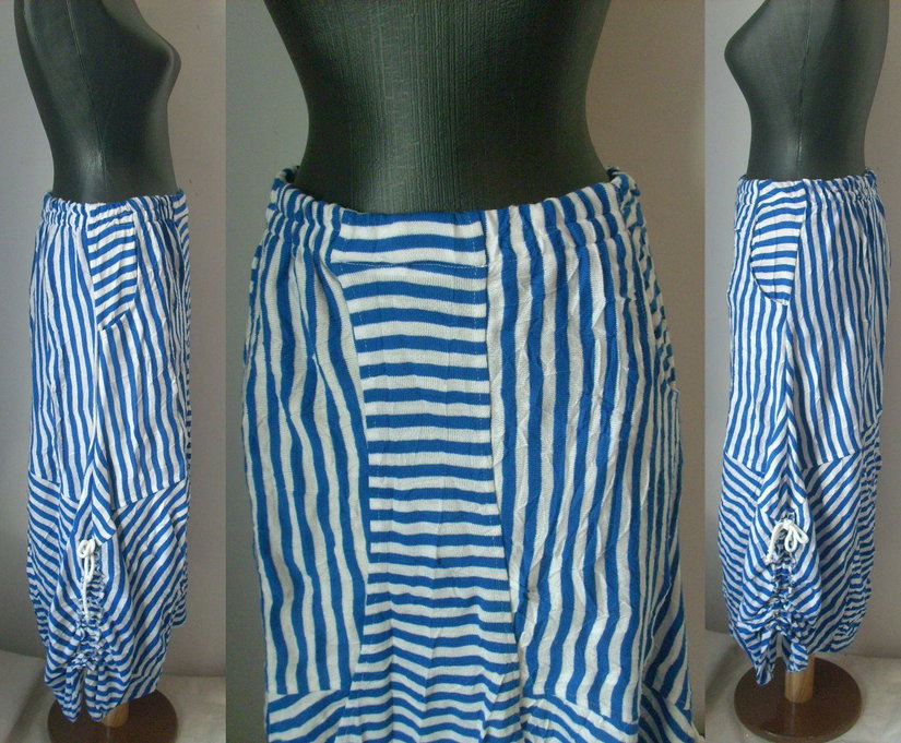 FUSTA STRIPE JERSE BUMBAC