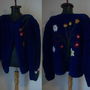 CARDIGAN LANA TRICOTAT SI BRODAT MANUAL