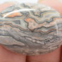 9265 - Cabochon, agata crazy lace, 25x18x7mm