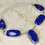 Colier copper blue turquoise