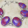 Bratara purple turquoise