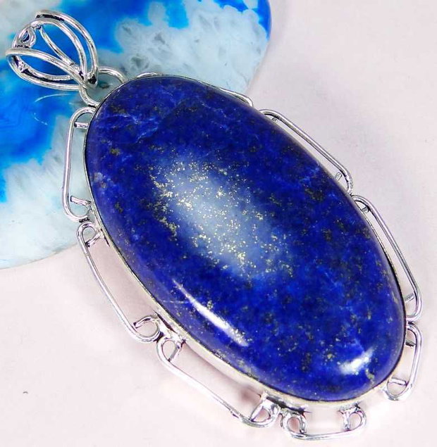 Pandantiv lapis lazuli(rezervat DanaSe)