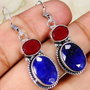 Cercei safir, rubin