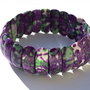 Bratara purple ocean jasper
