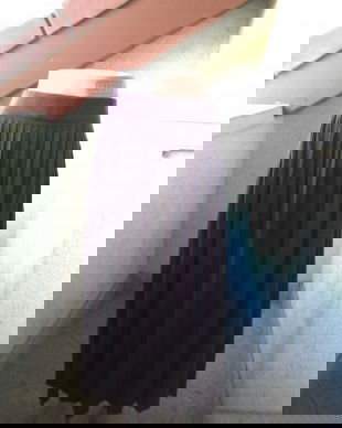 FUSTA  BENETTON LANA ,PLISATA ,COLECTIE DE LUX