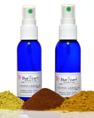 Henna Leave-In-balsam fara clatire cu henna cassia si nuc