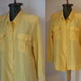 BLUZA MATASE NATURALA GALBENA
