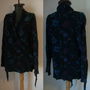 Cardigan lana flori brodate