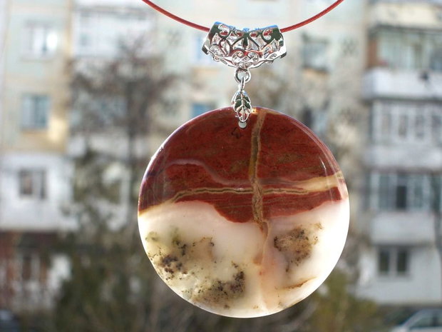 Pandantiv red jasper