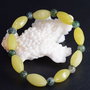 9244 - Mix, jad olive si agate canadiene - Nes.