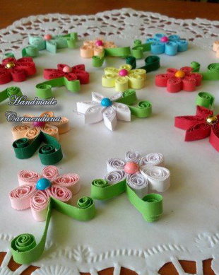 Figurine martisoare quilling
