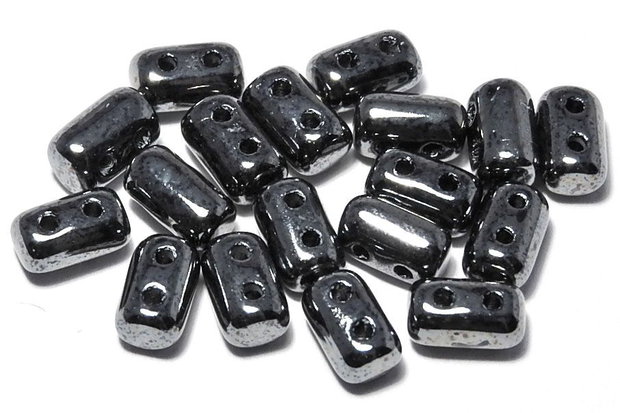 Margele rulla, 3x5 mm, Hematite