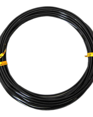 Sarma din aluminiu, 1.5 mm, neagra
