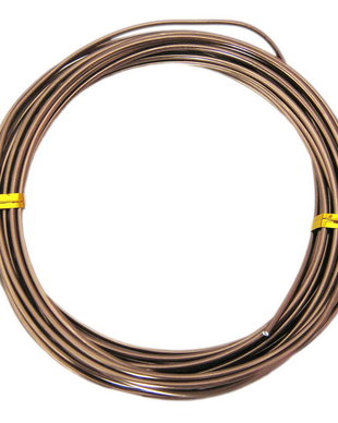 Sarma din aluminiu, 0.8 mm, maro deschis
