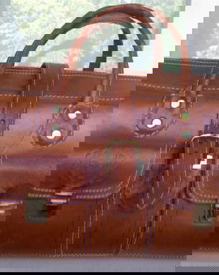 GEANTA ELEGANTA  DE VOIAJ PIELE NATURALA MADE IN ITALY