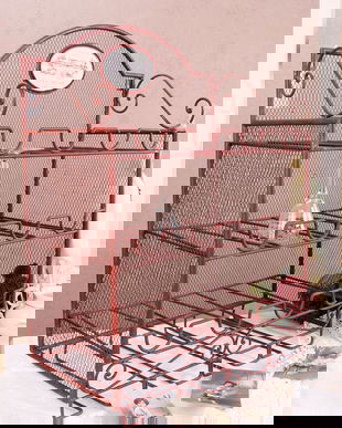 SUPORT PENTRU PUS PAHARELE DIN METAL ANTICHIZAT