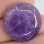 9287 - Cabochon, ametist, mov lila, 25x7mm