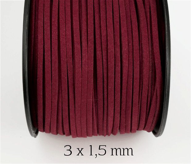 Faux SUEDE, 3 x 1,5 mm, SS045