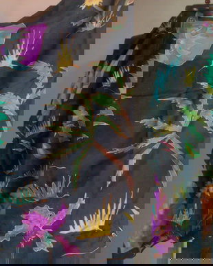 ESARFA MATASE NATURALA PICTATE MANUAL PISICUTE