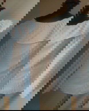 BLUZA SPANISH BUMBAC ALB