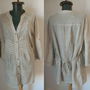 BLUZA BUMBAC TOPIT CAFEA CU LAPTE