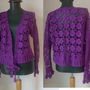 CARDIGAN VIOLET CROSETAT MANUAL