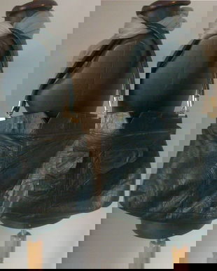 GEANTA BROWN PIELE NATURALA